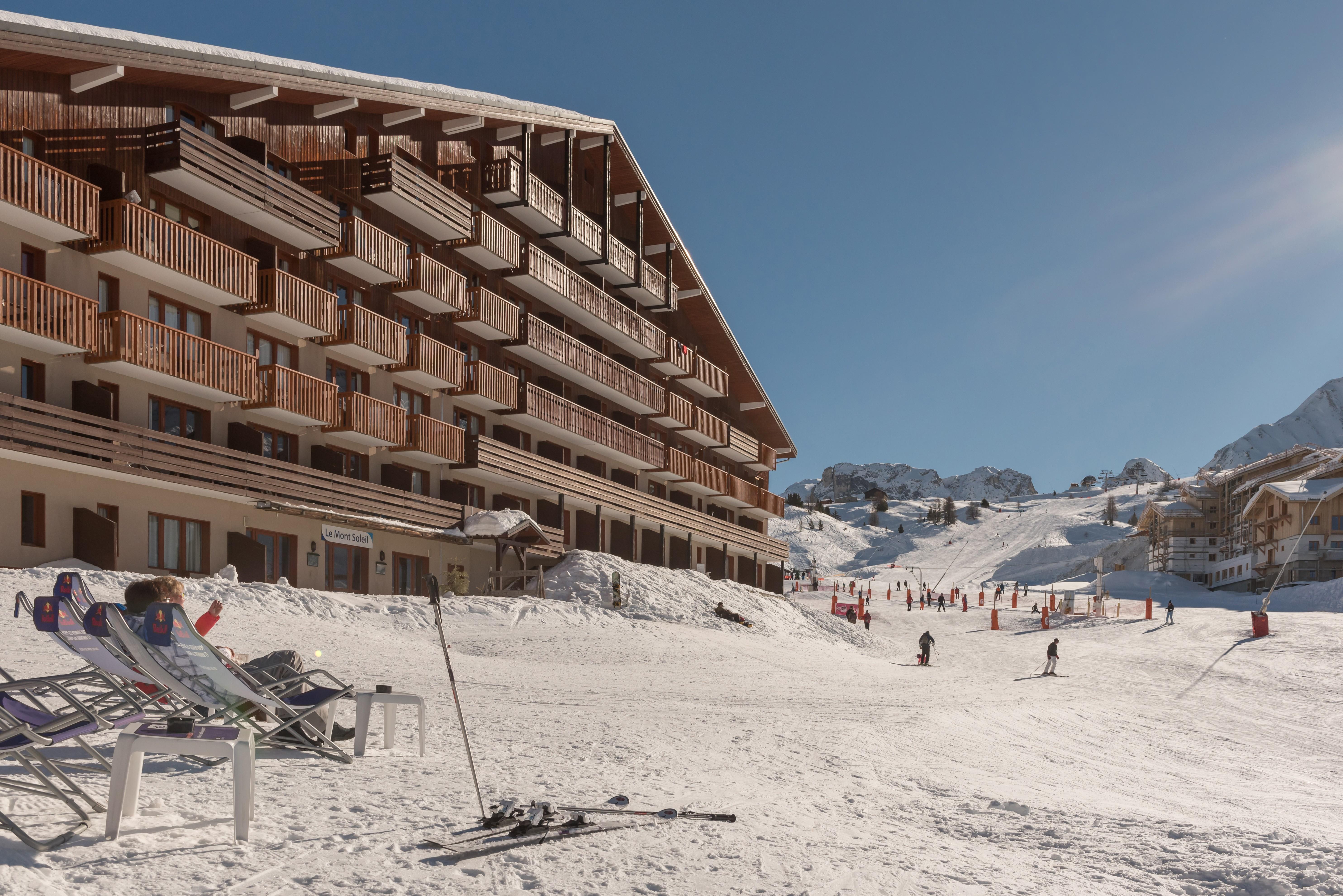 Residence Pierre & Vacances Le Mont Soleil La Plagne Exterior foto